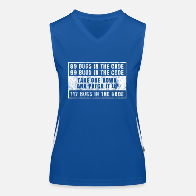 Programmierer Shirt Programmieren Sprüche Nerd Funktionelles Kontrast-Tank Top für Frauen
