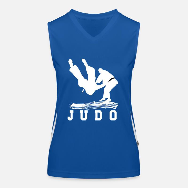 Judo Hobby nice cool gift Women's Functional Contrast Tank Top