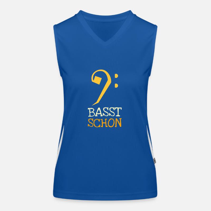 Basst déjà La clé de basse Débardeur respirant contrasté Femme