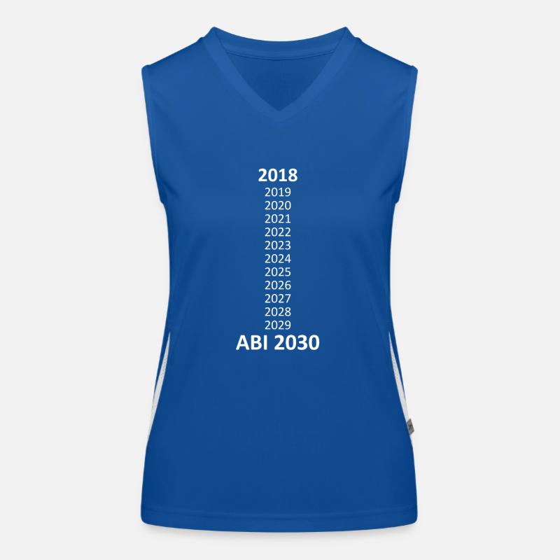 Abi 2030 Scolarisation Débardeur respirant contrasté Femme
