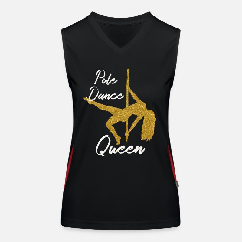 Pole Dance Queen Women's Functional Contrast Tank Top