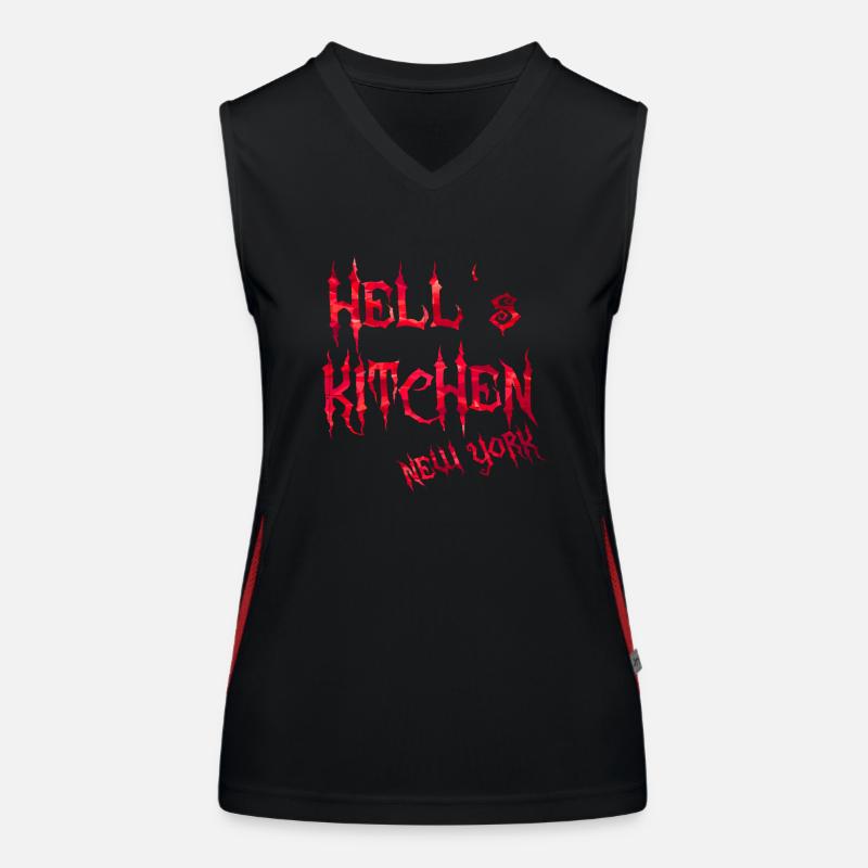 Hell’s Kitchen Débardeur respirant contrasté Femme