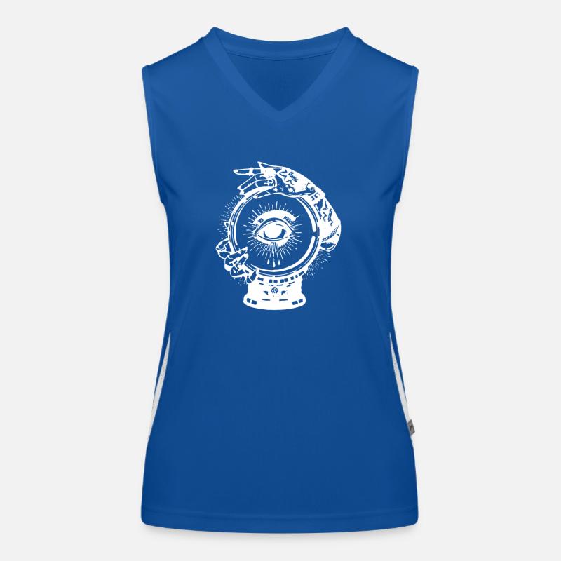 Fortune Teller Divination Women's Functional Contrast Tank Top