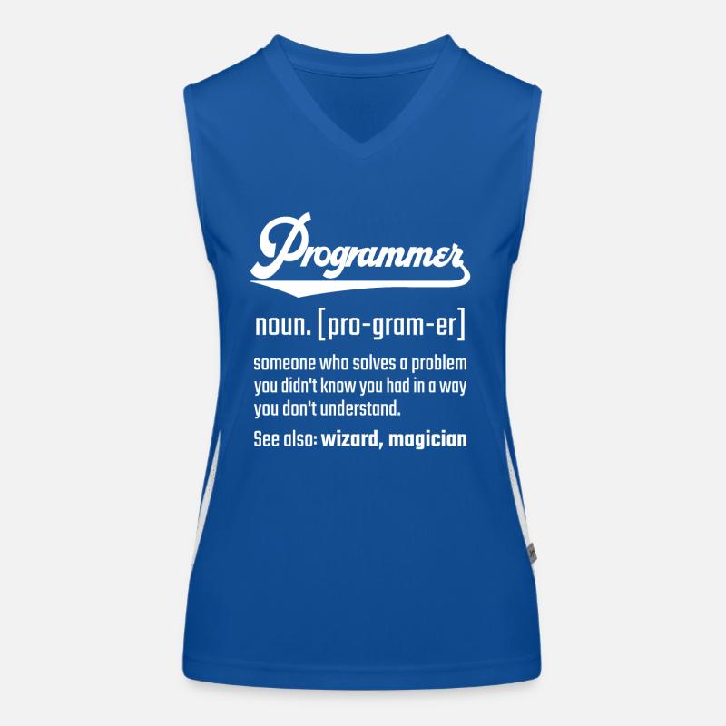 Programmer programmer noun noun definition Women's Functional Contrast Tank Top