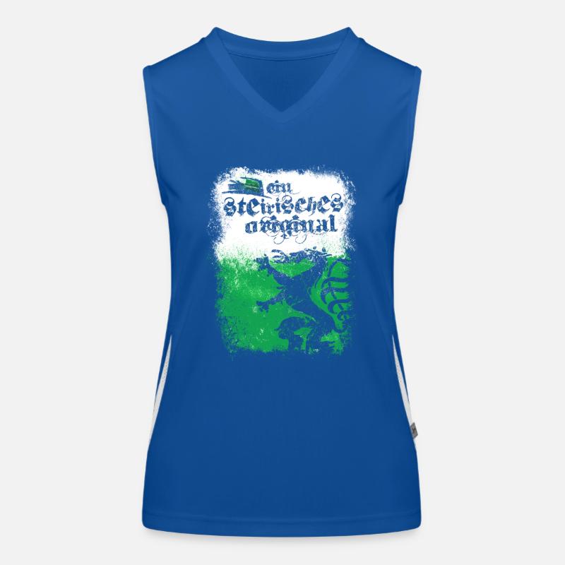 Steirisches Original – Authentisch und Stolz Funktionelles Kontrast-Tank Top für Frauen