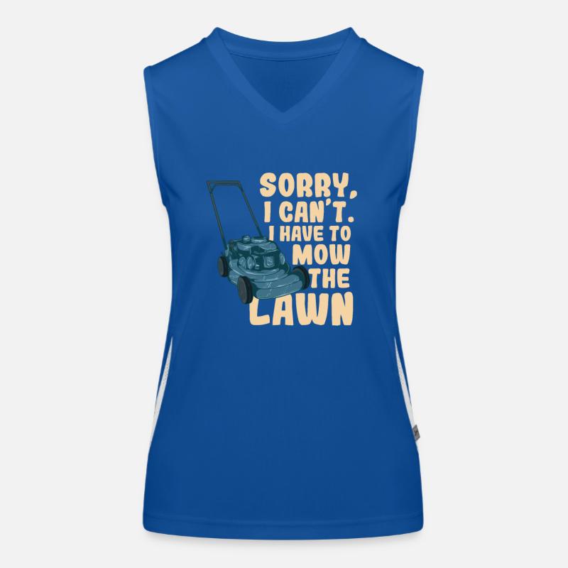 Lawn Mower Women's Functional Contrast Tank Top