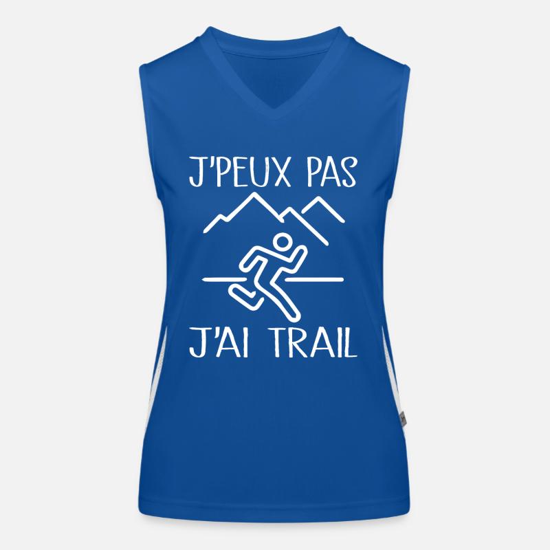 I Can't I Trail Women's Functional Contrast Tank Top