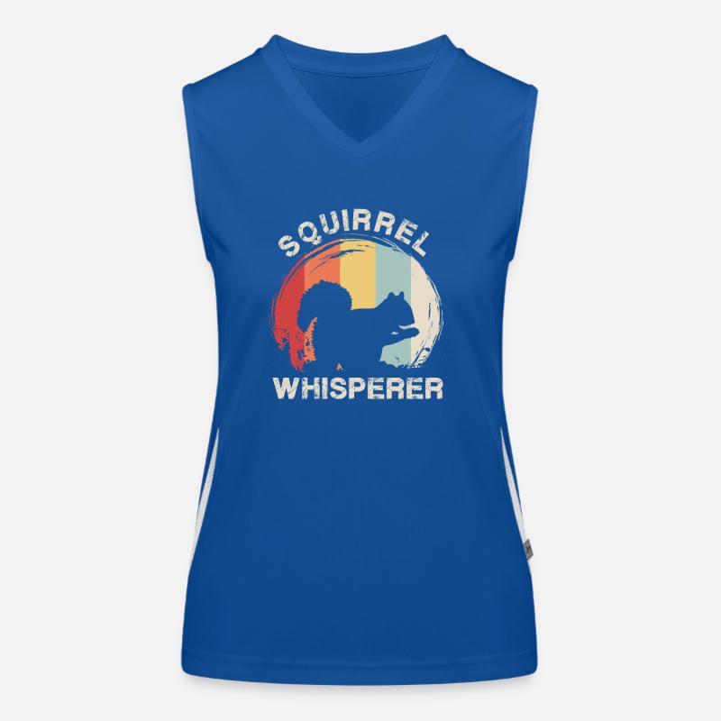 Eichhörnchen Tier Wald Funktionelles Kontrast-Tank Top für Frauen