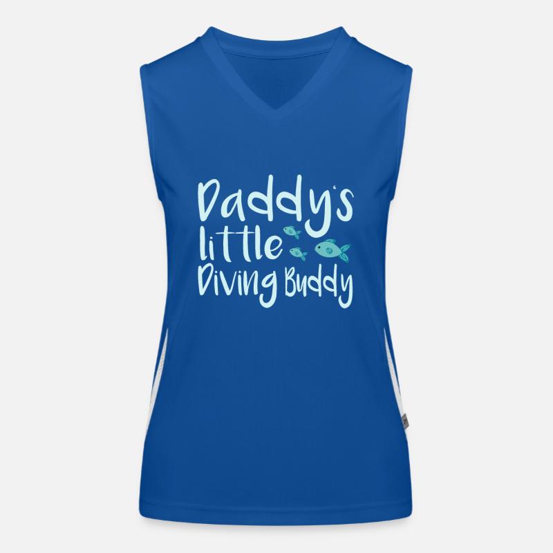 Diving Buddy Funktionelles Kontrast-Tank Top für Frauen