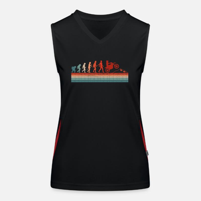 Motocross Evolution Women's Functional Contrast Tank Top