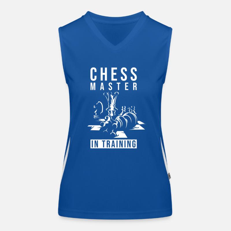 Chess Master Chess Gift Women's Functional Contrast Tank Top