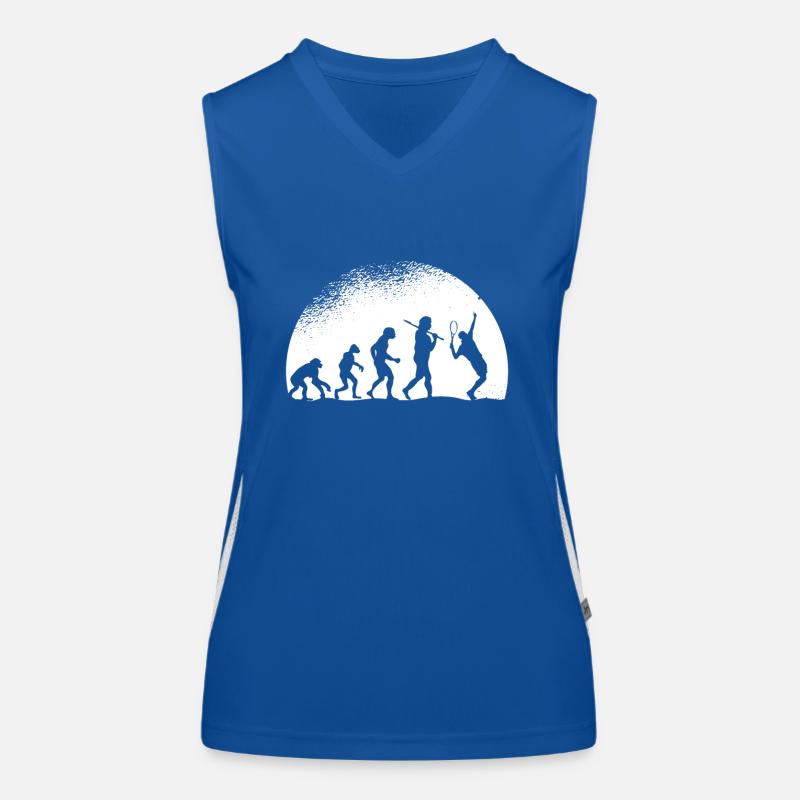 Evolution Tennis Funktionelles Kontrast-Tank Top für Frauen