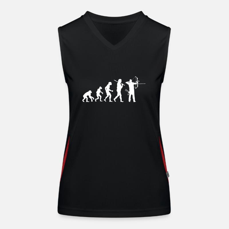 Evolution Tir à l’arc Débardeur respirant contrasté Femme