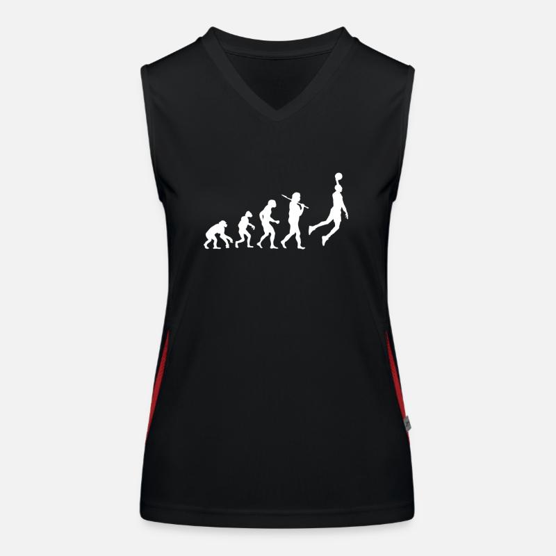 Evolution Basketball Débardeur respirant contrasté Femme