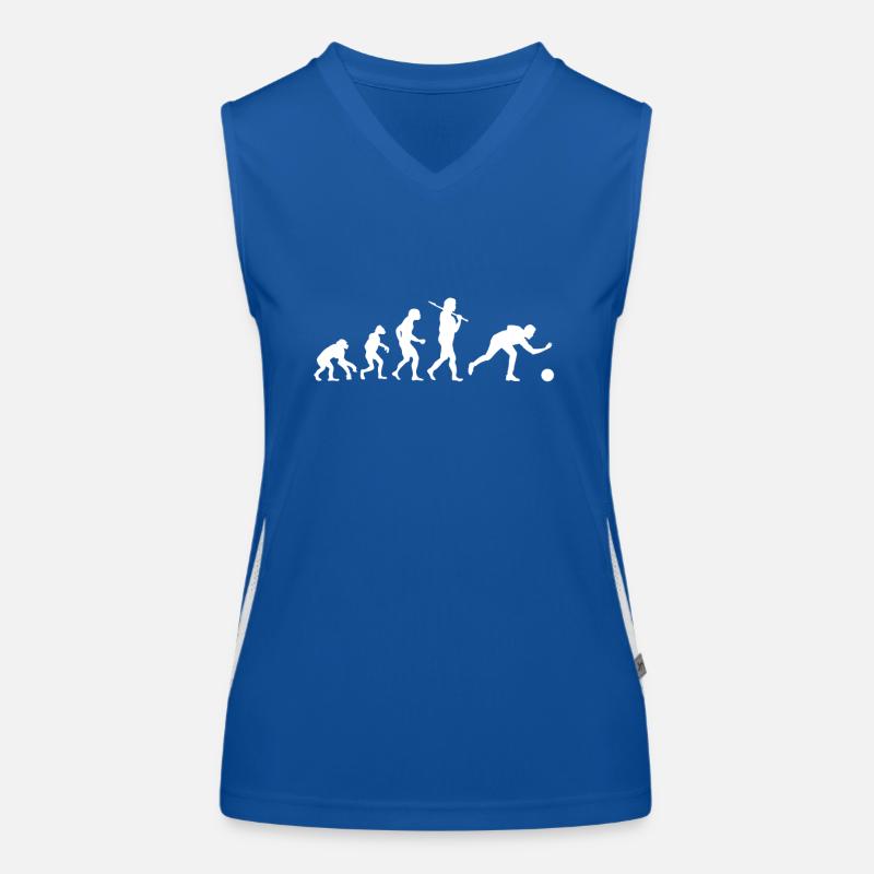Evolution Bowling Funktionelles Kontrast-Tank Top für Frauen