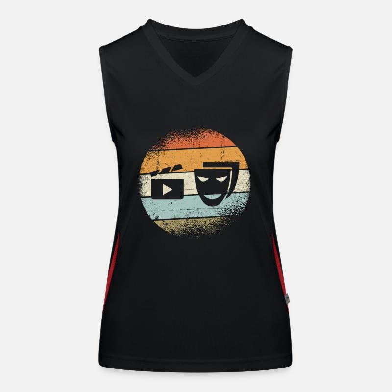 Schauspieler Geschenk Funktionelles Kontrast-Tank Top für Frauen
