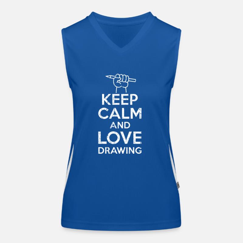 accessoires de dessin Débardeur respirant contrasté Femme