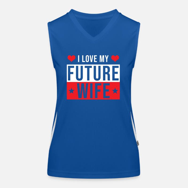Engaged Gift Women's Functional Contrast Tank Top