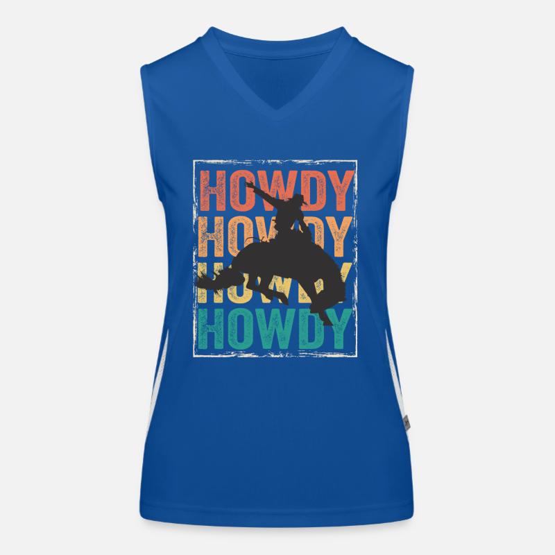 Rodeo Howdy Women's Functional Contrast Tank Top