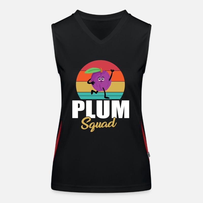 Plum Squad Women's Functional Contrast Tank Top
