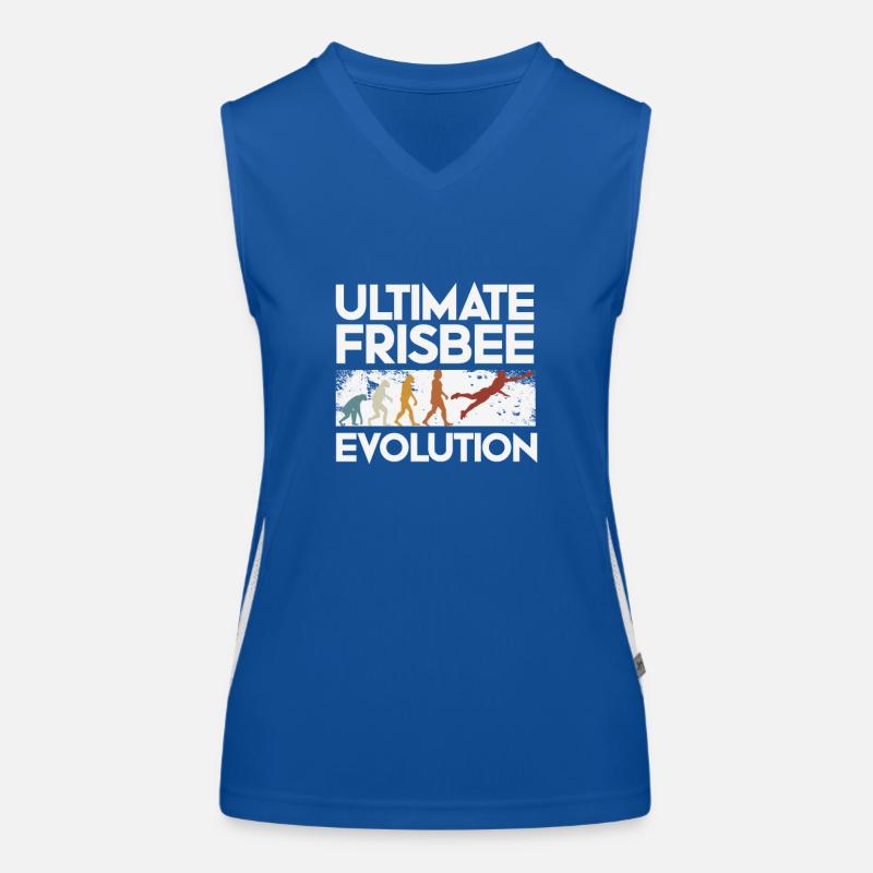 Évolution ultime du frisbee Débardeur respirant contrasté Femme