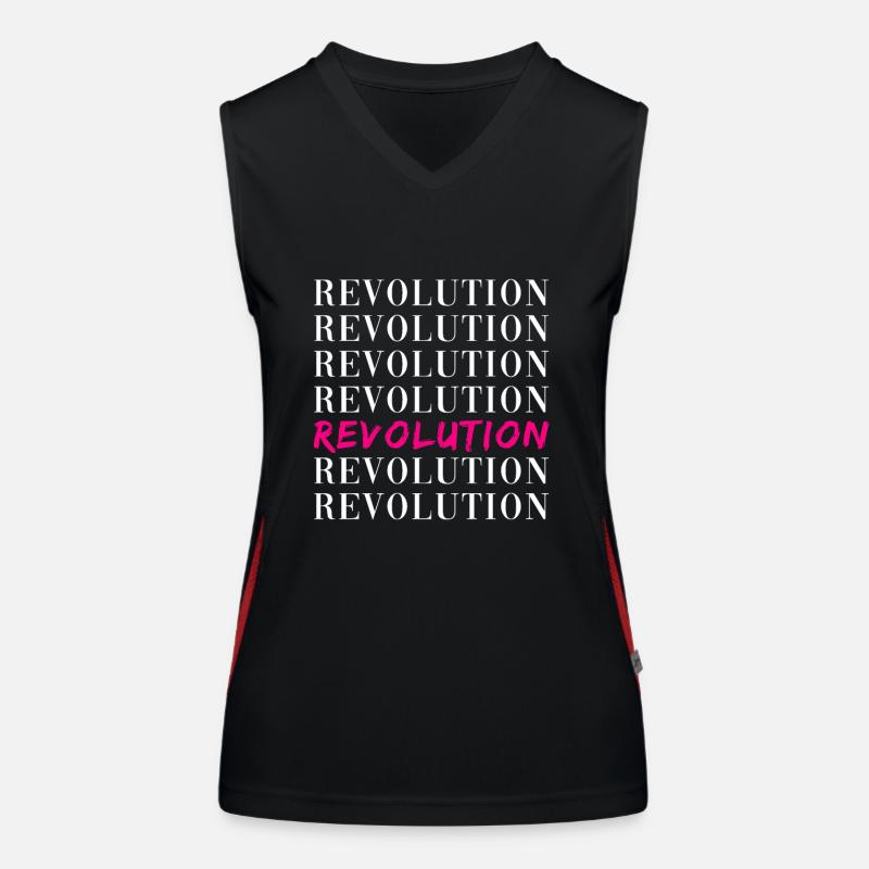Revolution Funktionelles Kontrast-Tank Top für Frauen