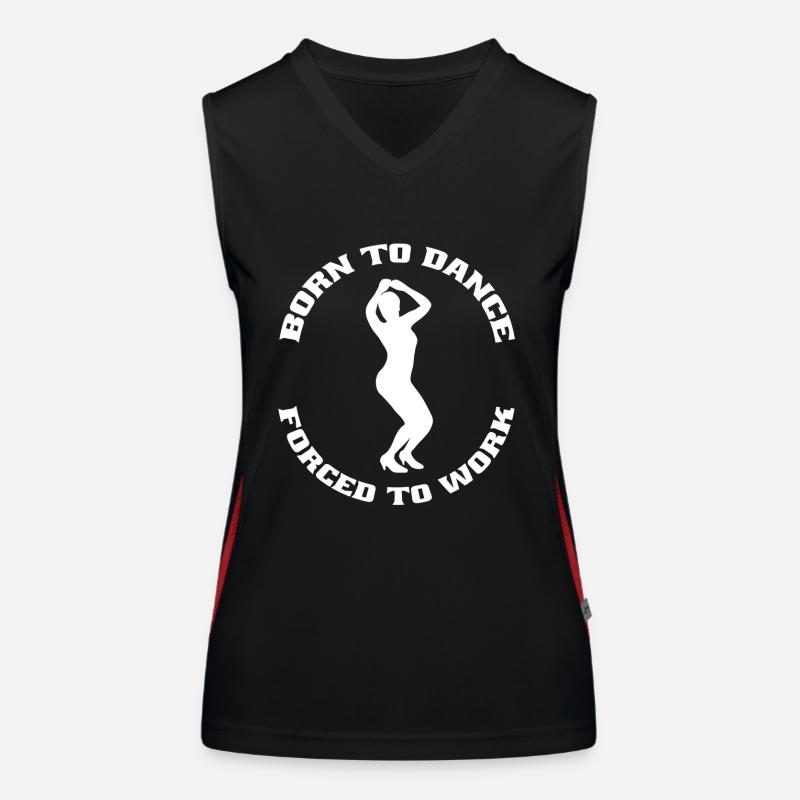 Dancing Sport Hobby Dancer Gift Dance Sport Women's Functional Contrast Tank Top