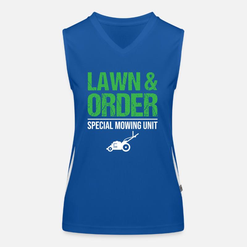 Unité de tonte spéciale pelouse et commande - Jardinier Débardeur respirant contrasté Femme