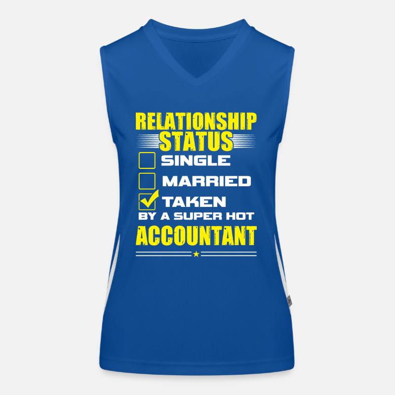 Drôle son et son comptable d’idées de cadeaux Débardeur respirant contrasté Femme