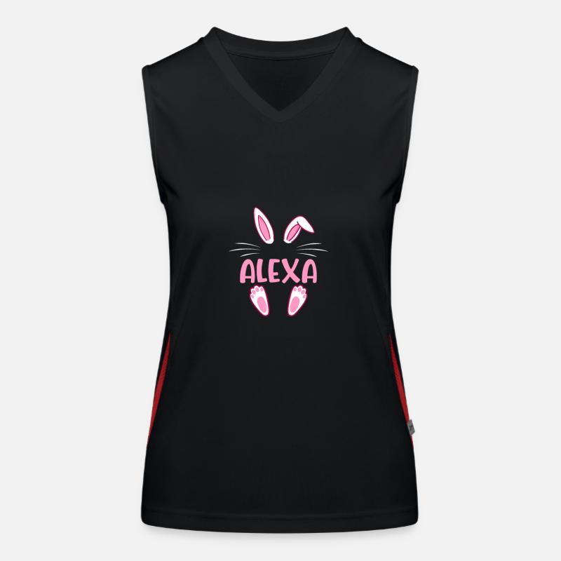 ALEXA Easter Funktionelles Kontrast-Tank Top für Frauen