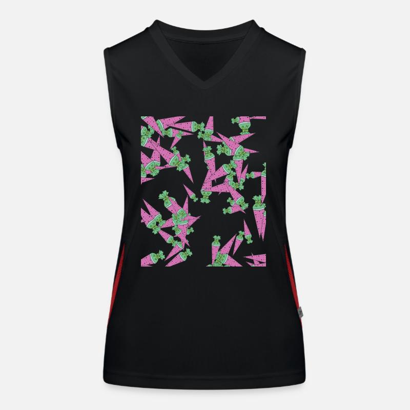 School bag back to school Women's Functional Contrast Tank Top