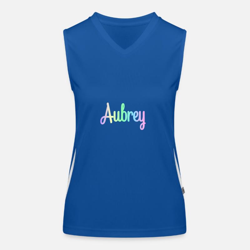AUBREY Rainbow Minimalist Cursive Funktionelles Kontrast-Tank Top für Frauen