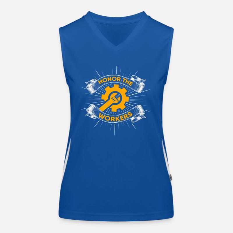 Labor Day Women's Functional Contrast Tank Top
