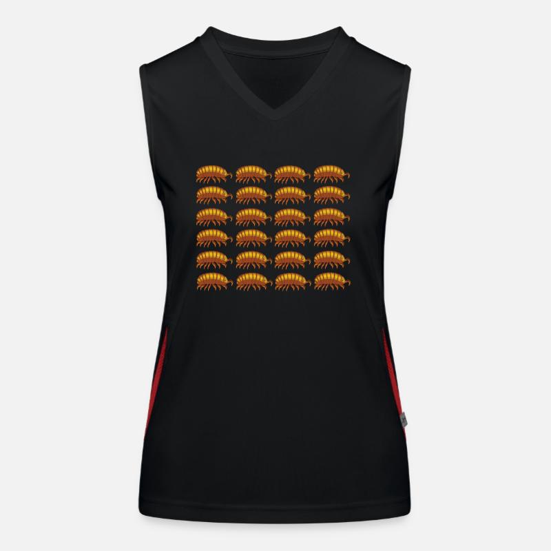 Asseln Funktionelles Kontrast-Tank Top für Frauen