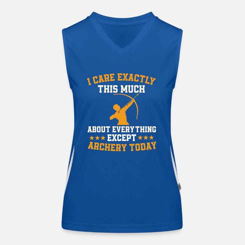 Archery Gift Idea Women's Functional Contrast Tank Top