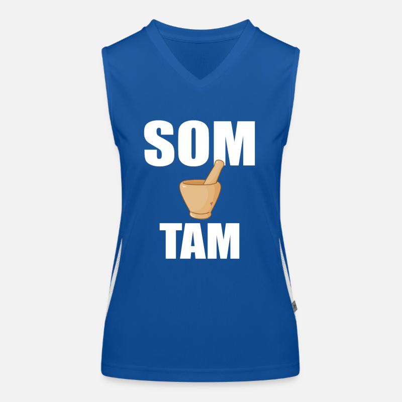 Som Tam Women's Functional Contrast Tank Top