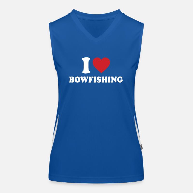 Bow fishing Women's Functional Contrast Tank Top