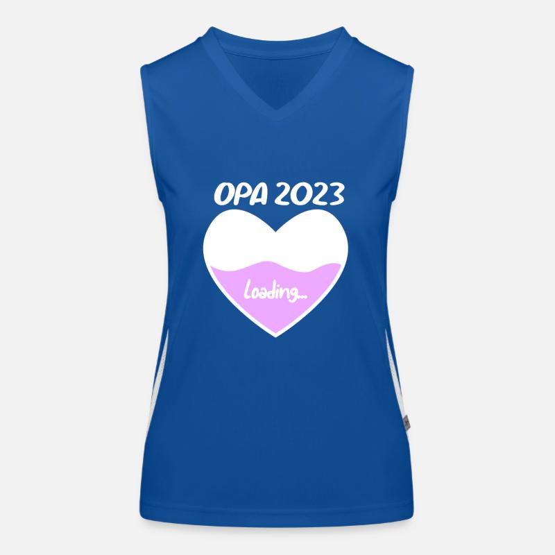 Opa 2023 loading Funktionelles Kontrast-Tank Top für Frauen