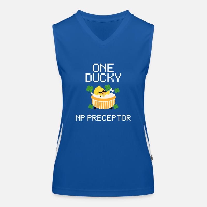 Np Nurse Practitioner Preceptor Lucky schenkt Ideen Funktionelles Kontrast-Tank Top für Frauen