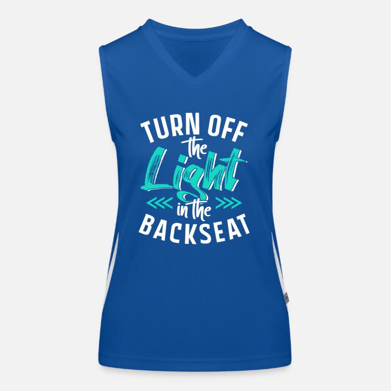 Turn on The Light In The Back From Papa Papi Women's Functional Contrast Tank Top