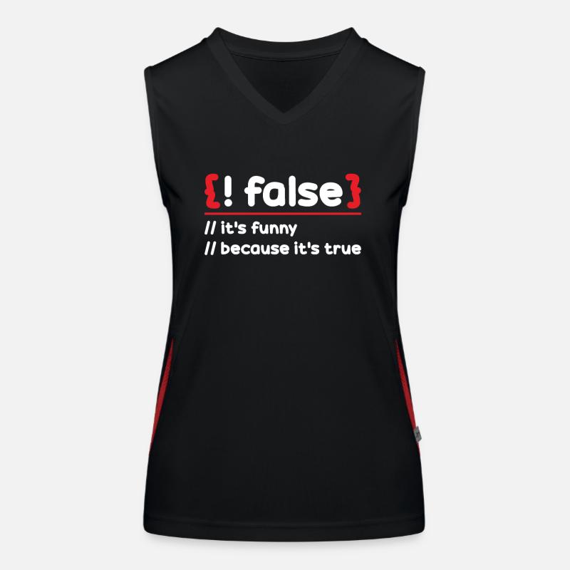Programmer Programming Software Coding Encoder Women's Functional Contrast Tank Top