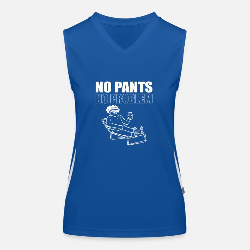No Pants No Problem Women's Functional Contrast Tank Top