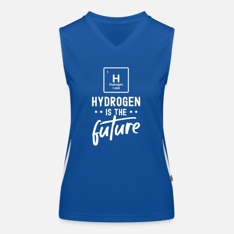 Hydrogen is the future Hydrogen Element Women's Functional Contrast Tank Top
