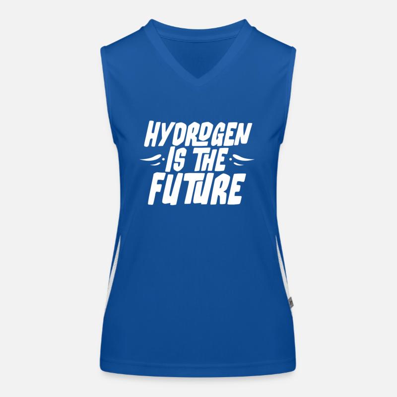 Hydrogen is the future Hydrogen Element Women's Functional Contrast Tank Top