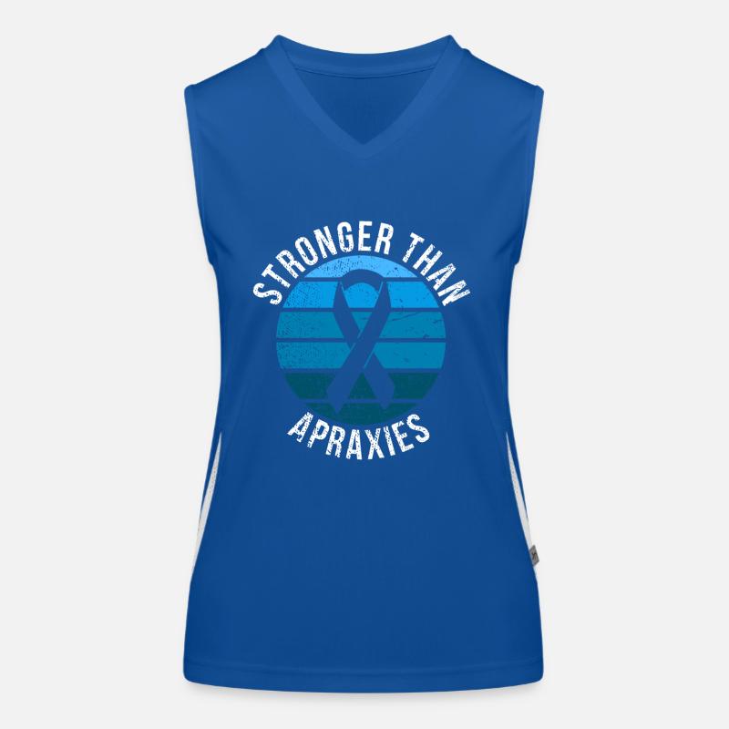 Discours Apraxie Conscience Plus Forte Apraxie De Débardeur respirant contrasté Femme