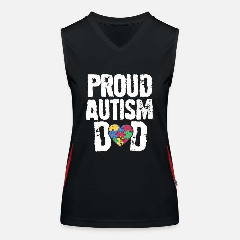 Autism Awareness Day Autism Autistic Be different Women's Functional Contrast Tank Top
