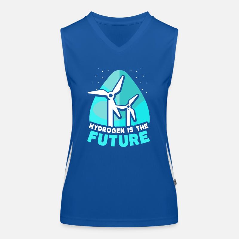 Hydrogen is the future Element hydrogen Women's Functional Contrast Tank Top