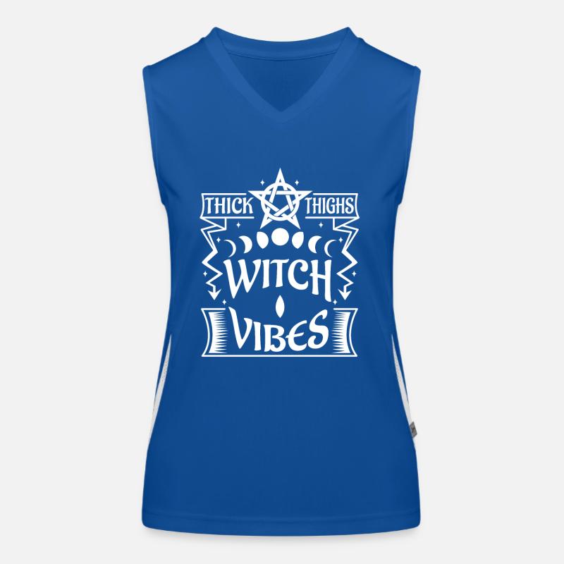 Cuisses épaisses Witch Vibes Débardeur respirant contrasté Femme