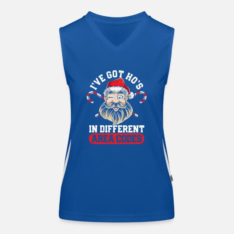 I have Ho's funnier in different area codes Women's Functional Contrast Tank Top