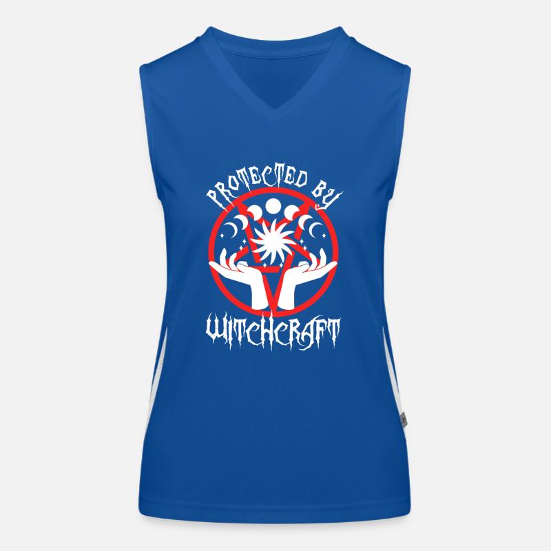 Protected By Witchcraft Women's Functional Contrast Tank Top